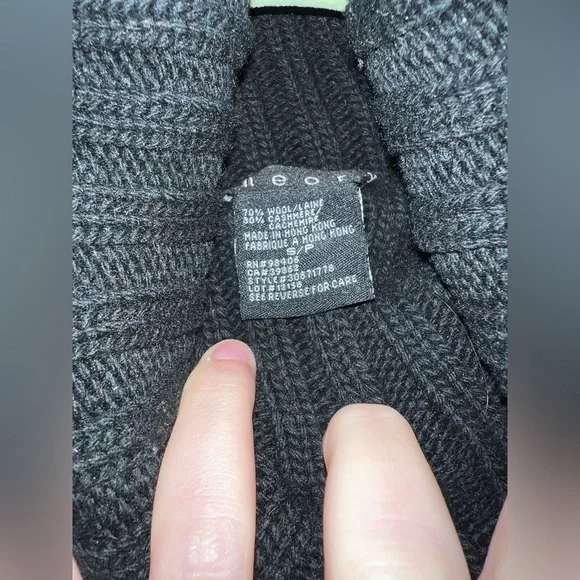 Theory Juliet Black Sweater ASO Jessica Simpson